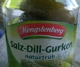 HENGSTENBERG SALZ-DILL-GURKEN 650G GL 40081465