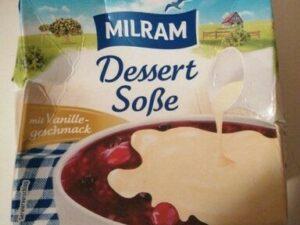 MILRAM DESSERTSAUCE VANILLE 500ML PK 4008435300807