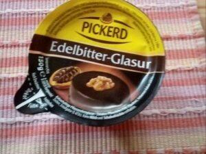 PICKERD 1er Kuchenglasur Förmchen Edelbitter-Glasur 150g 40225098