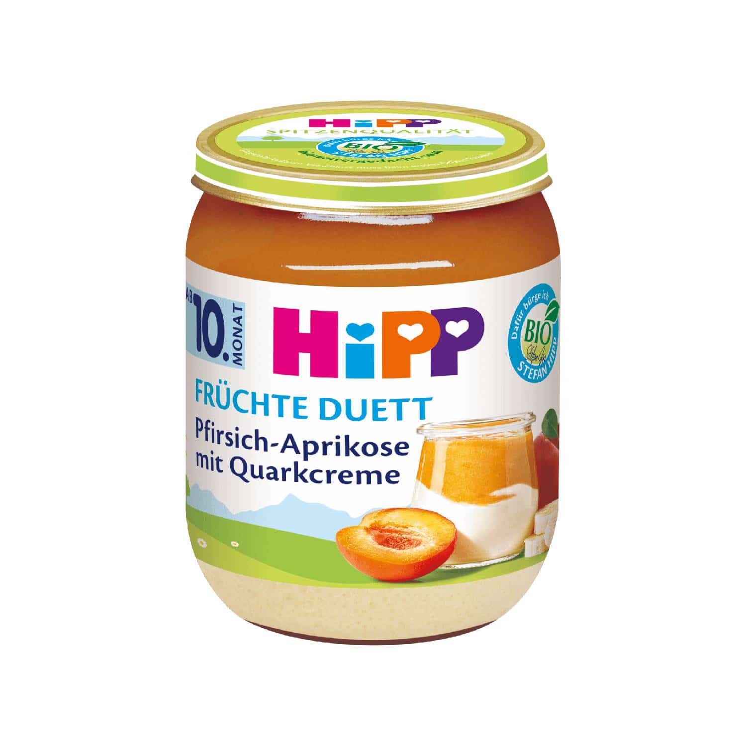 HIPP 5470-02 PFIRS APRIK QUARK 10MO, 160G GL