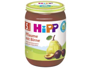 HIPP 4395-02 PFLAUME MIT BIRNE 5M, 190G GL