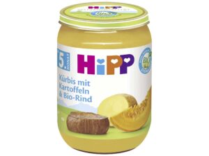 HIPP 6270-01 KUERBIS/KARTOF/RIND 5M, 190G GL
