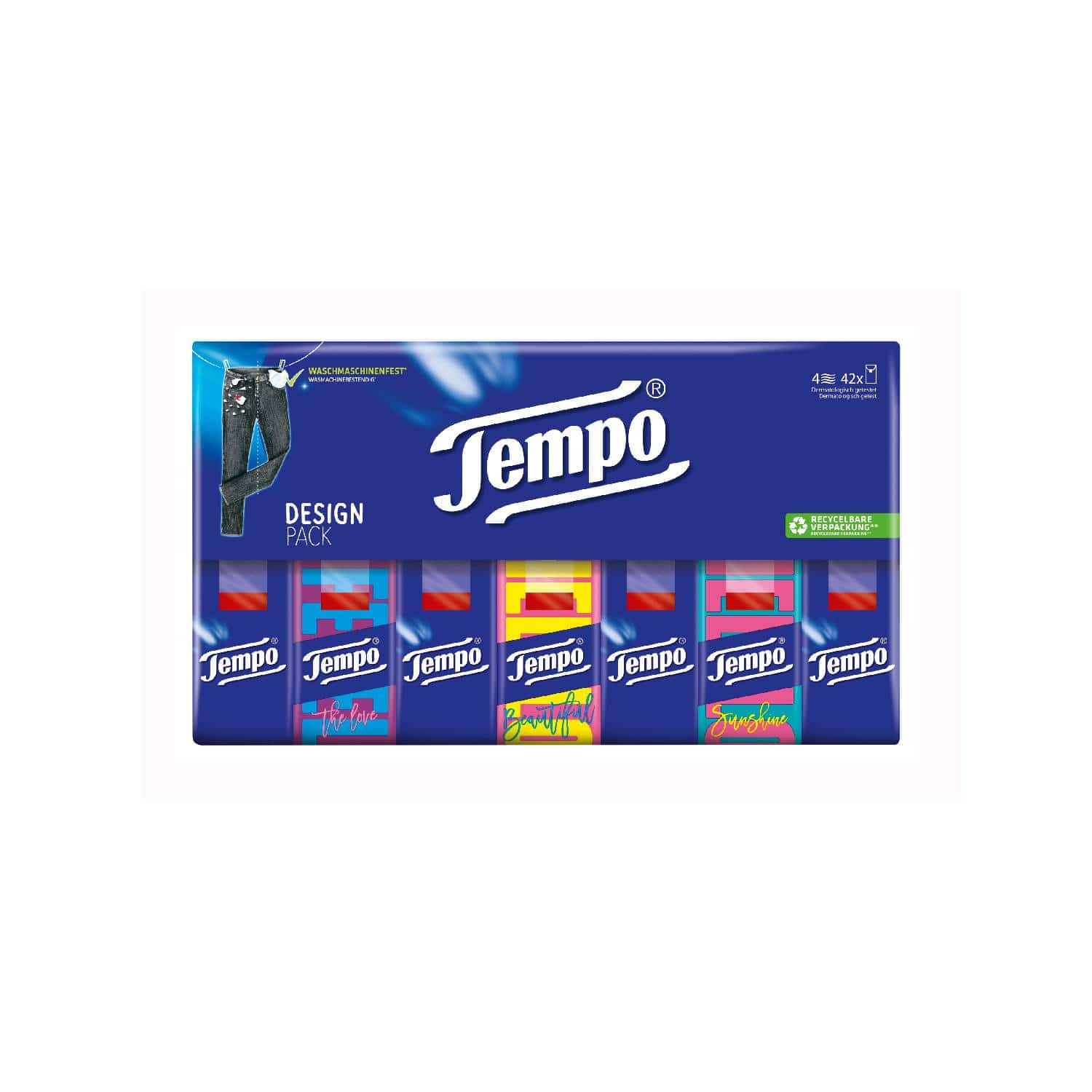 TEMPO TASCHENTUECHER XL, 42X10 ST