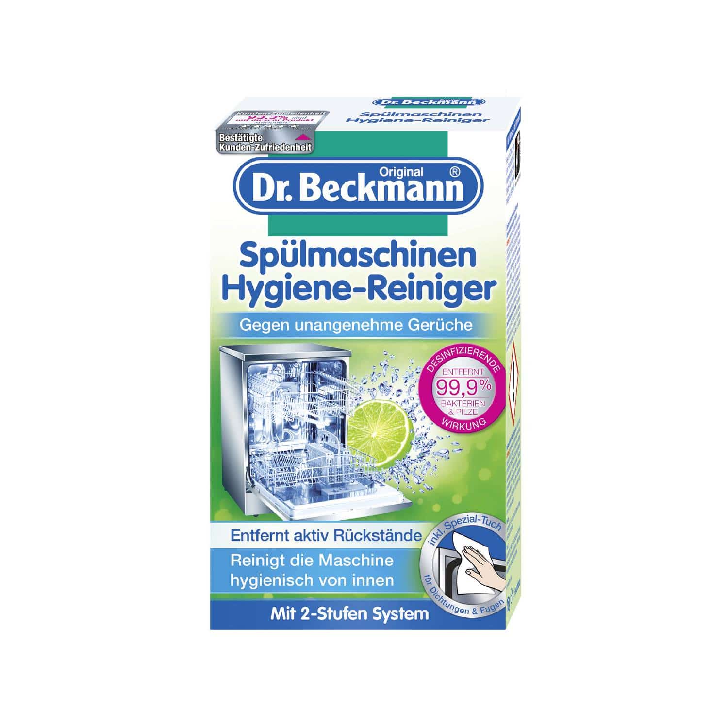 DR.BECKMANN SPUELMASCH. REINIGER, 75G PK