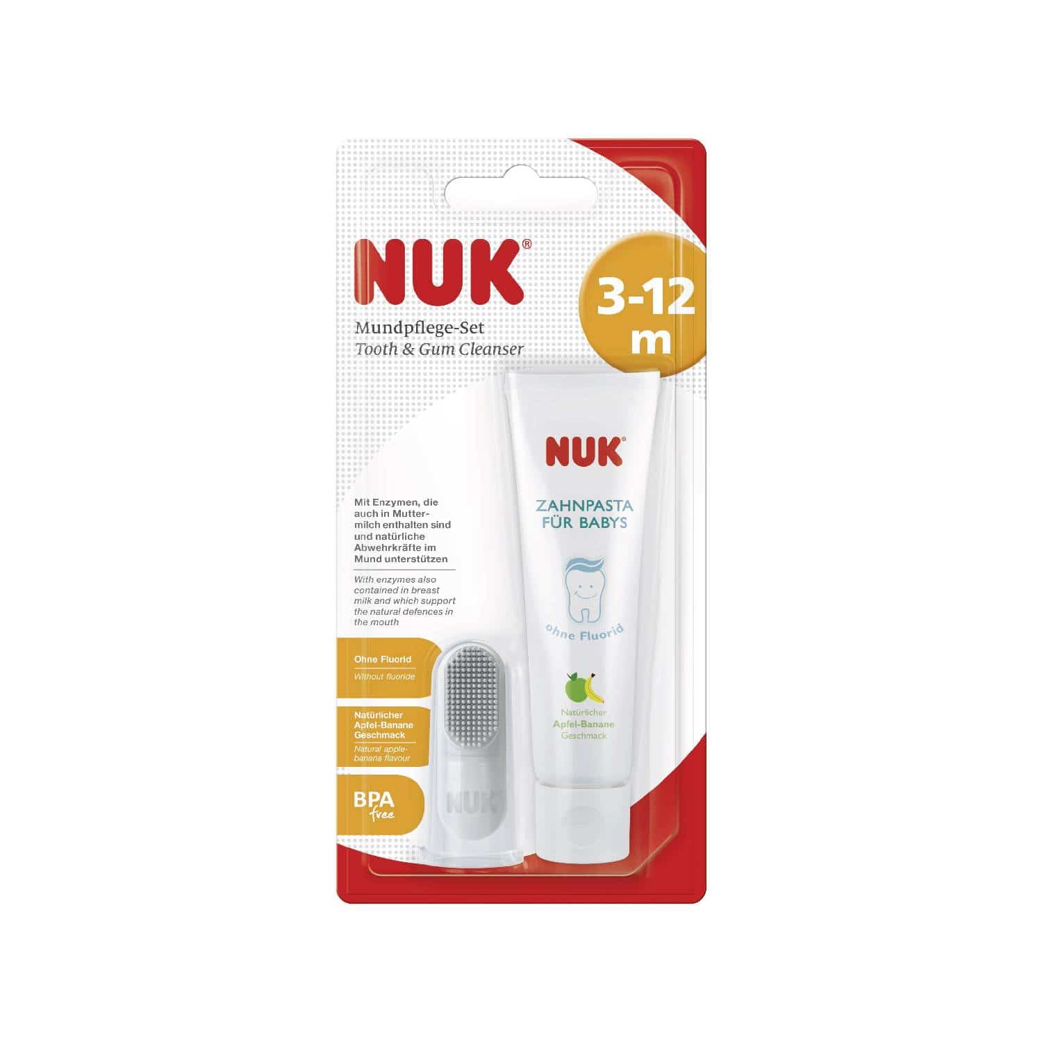 NUK MUNDPFLEGE-SET, 1ST PK