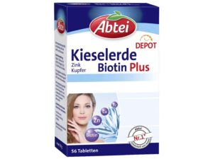ABTEI KIESELERDE BIOTIN+56ST, 78G PK