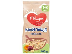 MILUPA MUESLI FRUECHTE 1-3 J, 400G BT