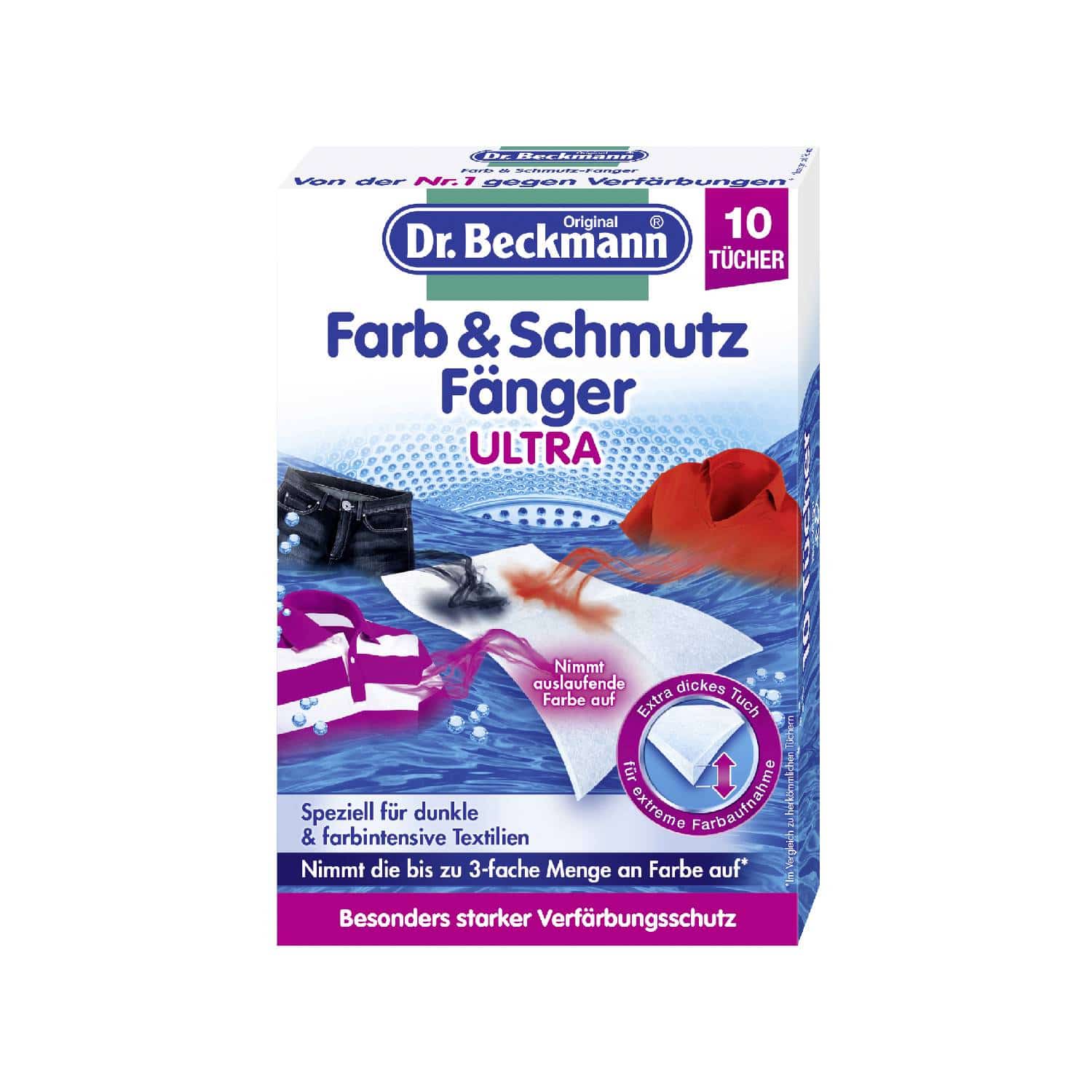 DR.BECKMANN FARB-U. SCHMUTZF. ULTR, 10ST PK