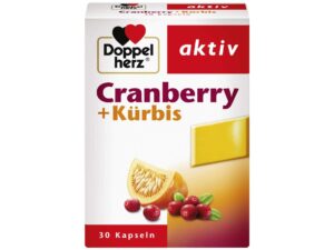 DOPPELHERZ CRANB.+KUERBIS 30 KPS, 27,7G PK
