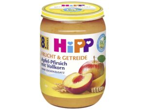 HIPP 4870-02 APFEL PFIRSICH 8M, 190G GL