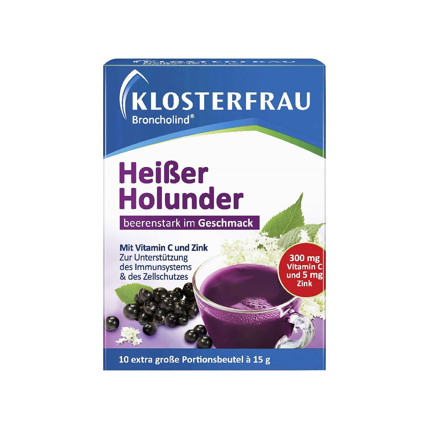 KLOSTERFRAU HEISSER HOLUNDER 10ST, 150G PK
