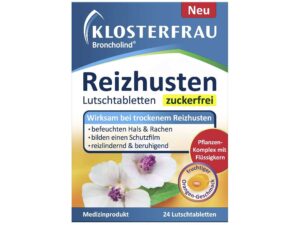 KLOSTERFRAU LUTSCHTABL. REIZHUSTEN, 24ST SC