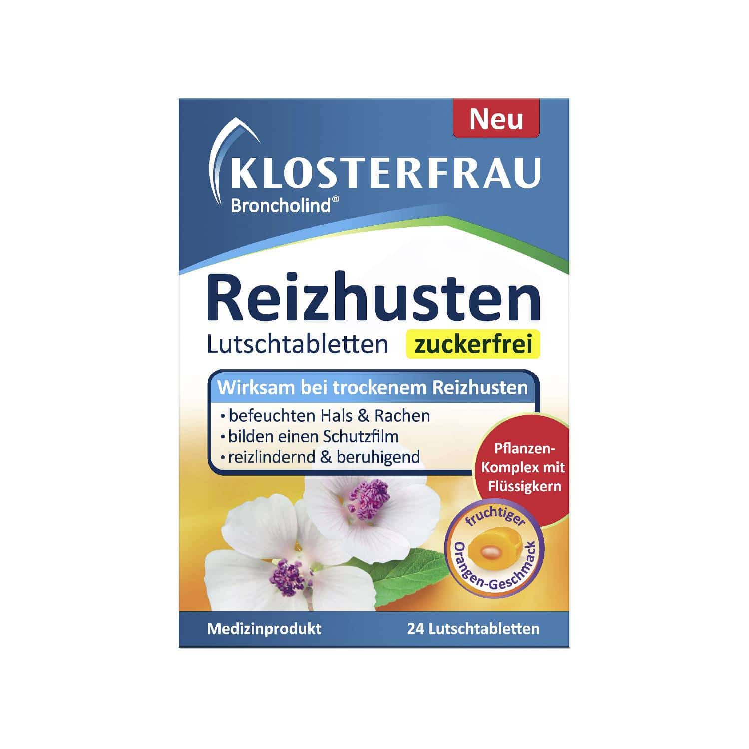 KLOSTERFRAU LUTSCHTABL. REIZHUSTEN, 24ST SC