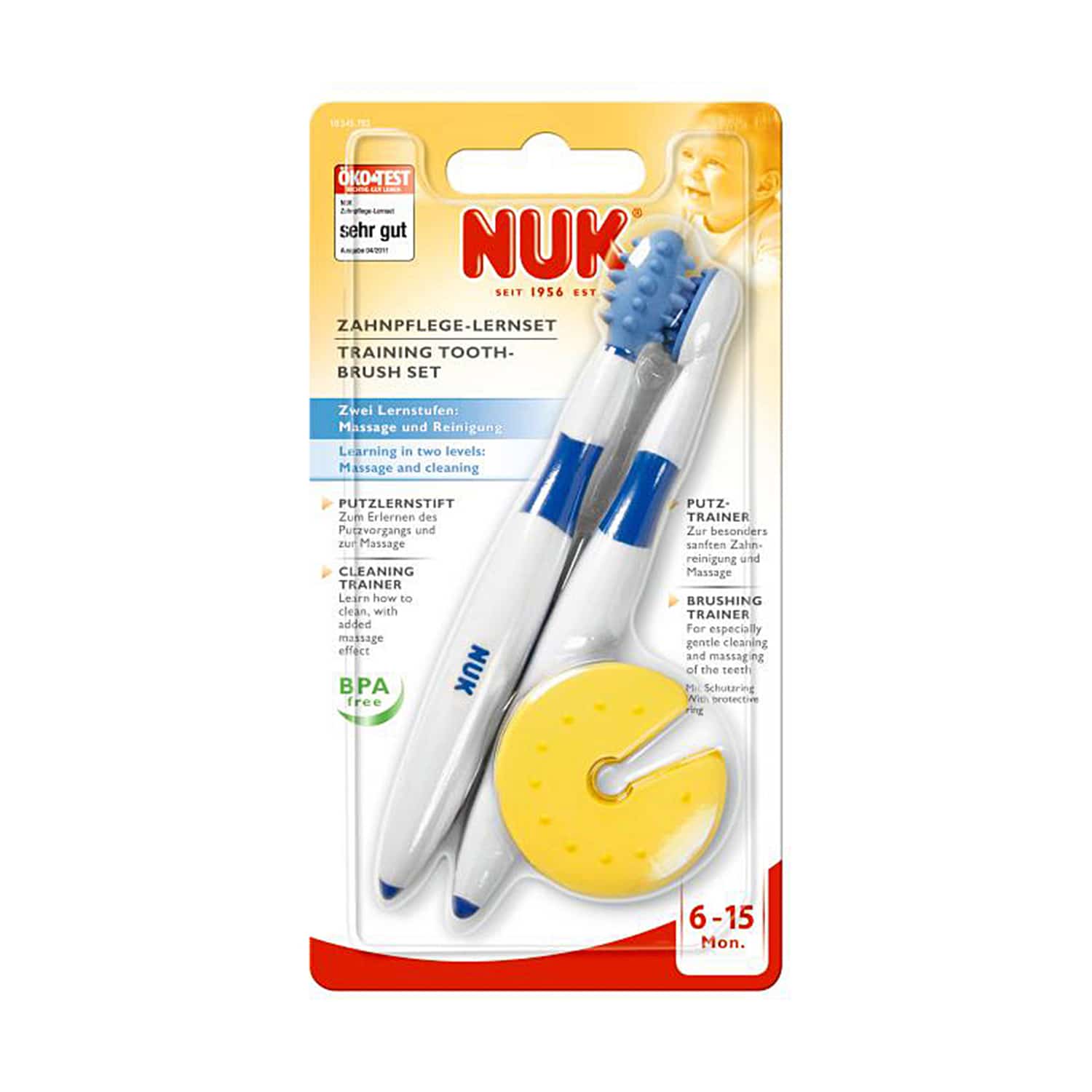 NUK PUTZTRAINERSET, 1ST PK