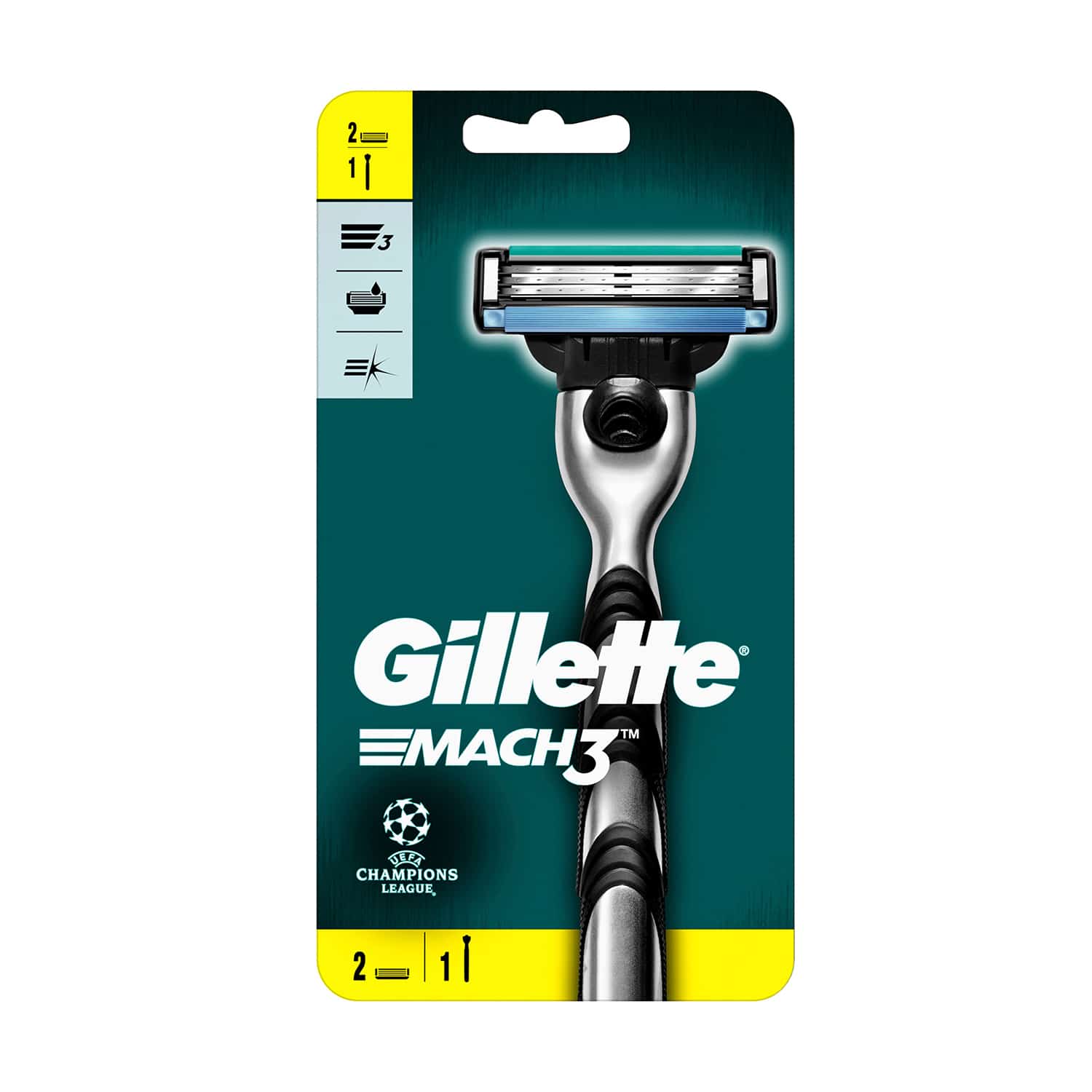 GILLETTE MACH3 RASIERAPPARAT, 1ST PK
