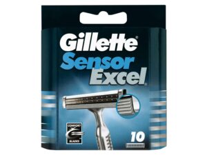 GILLETTE SENSOR EXCEL KLINGEN, 10ST PK