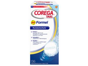 COREGA TABS GEBISSREINIGER BIO, 136ST SC