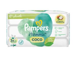 PAMPERS FEUCHTTUECHER COCO, 3X42ST P