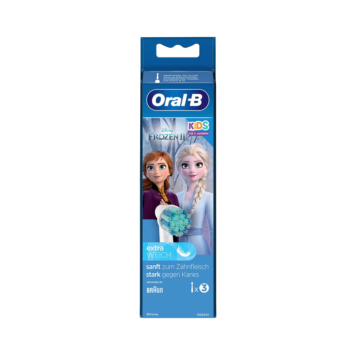 ORAL-B KIDS SPIDERMAN EISKOEN, 3ST PK – Bild 2