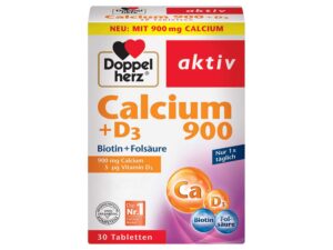 DOPPELHERZ CALCIUM 900+D3 30ST, 76,2G PK