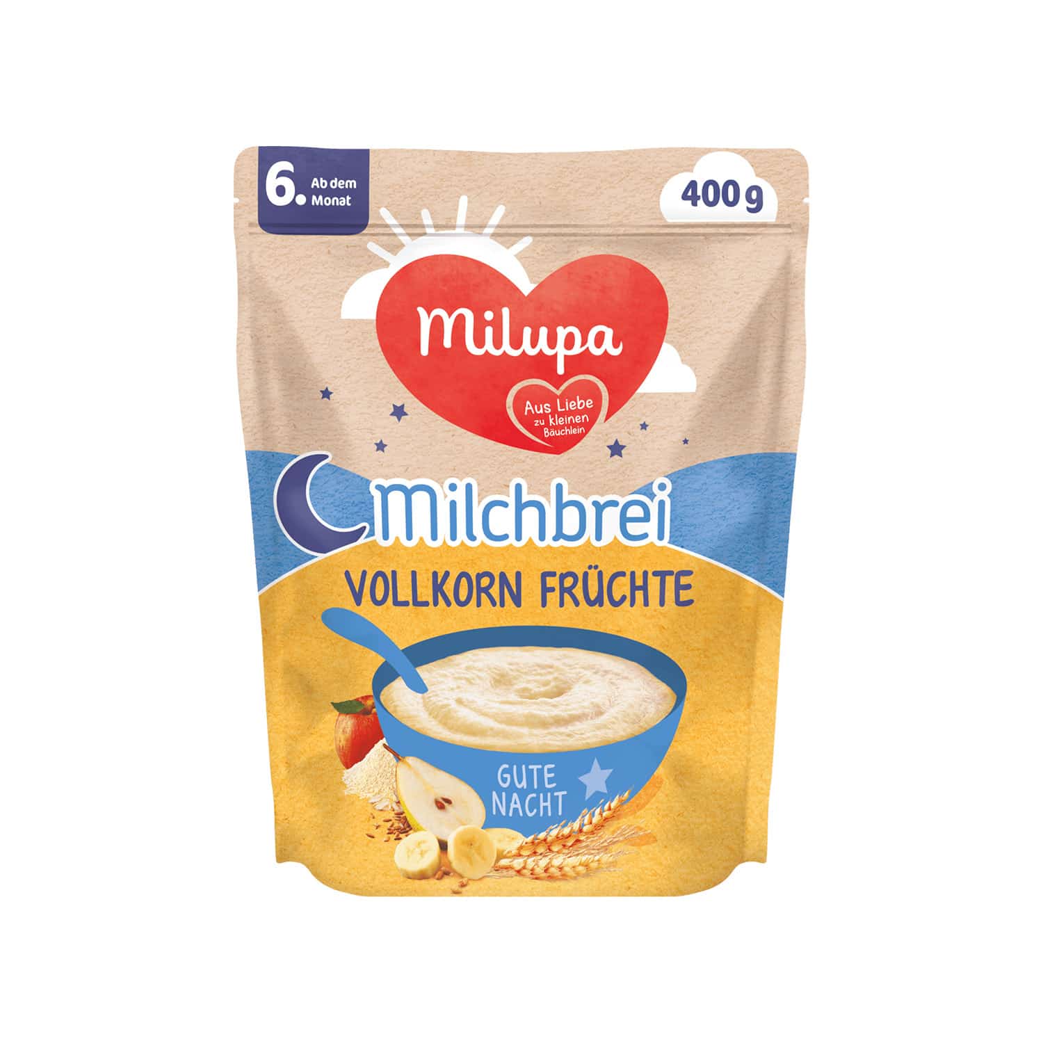 MILUPA MB VK FRUECHTE GN 6M, 400G PK