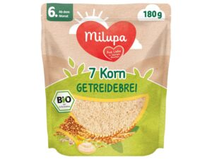 MILUPA 7KORN BIO GETR.BREI 6M, 180G PK