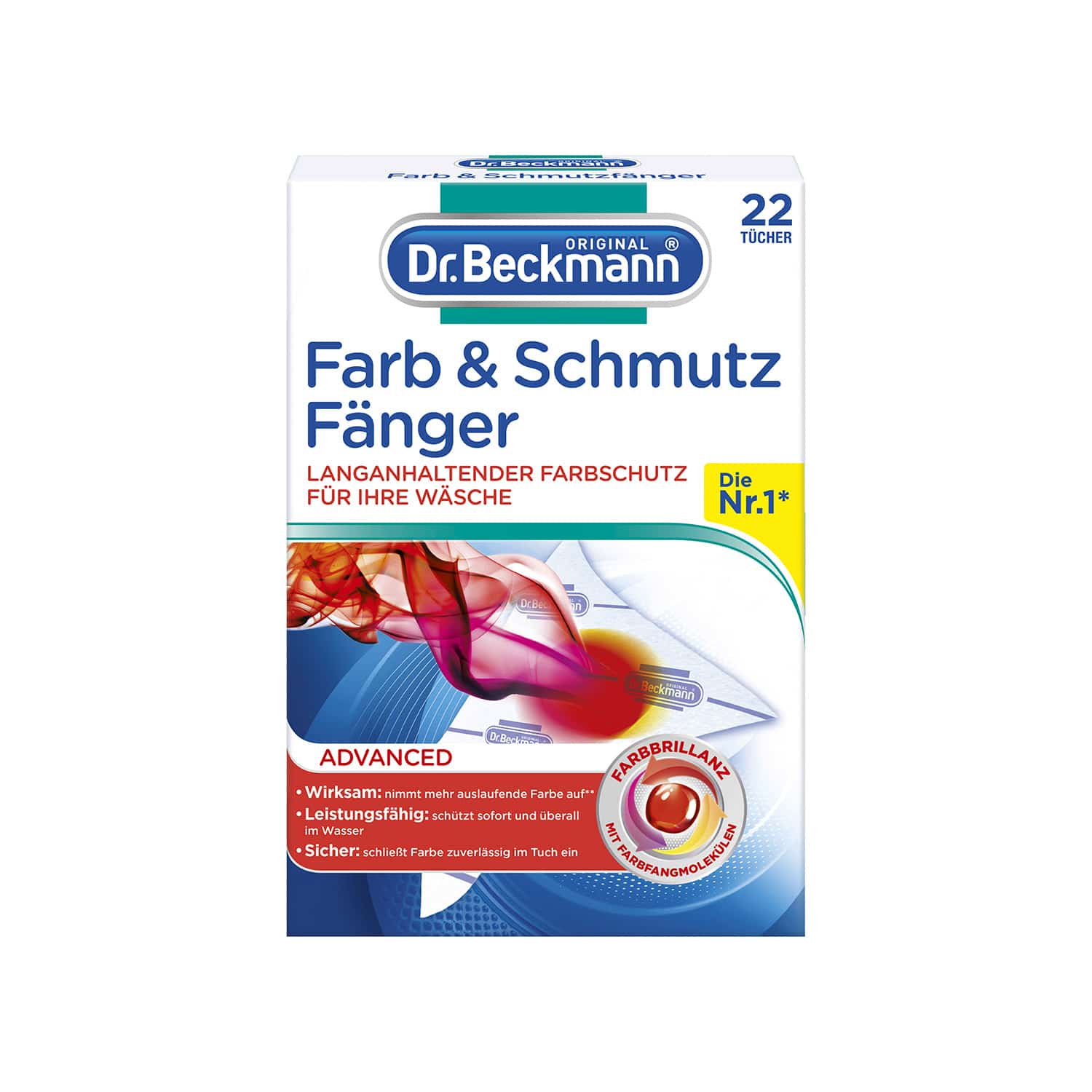 DR.BECKMANN FARB/SCHMUTZFAENGER 22, 22ST PK