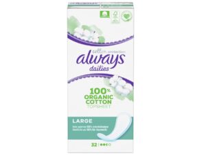 ALWAYS SE COTTON PROT. LARGE, 32ST PK