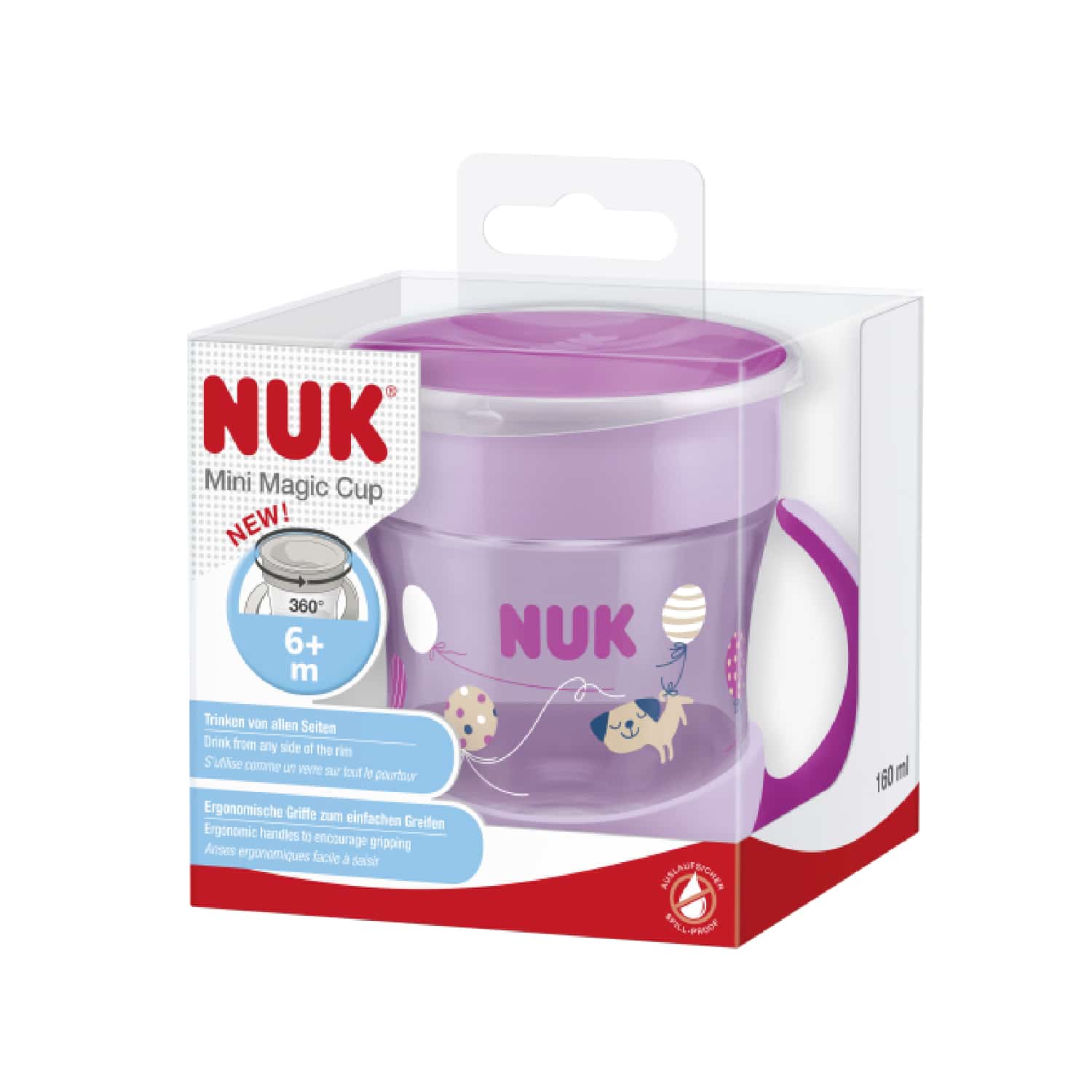 NUK EVO MAGIC MINI CUP, 160ML BE