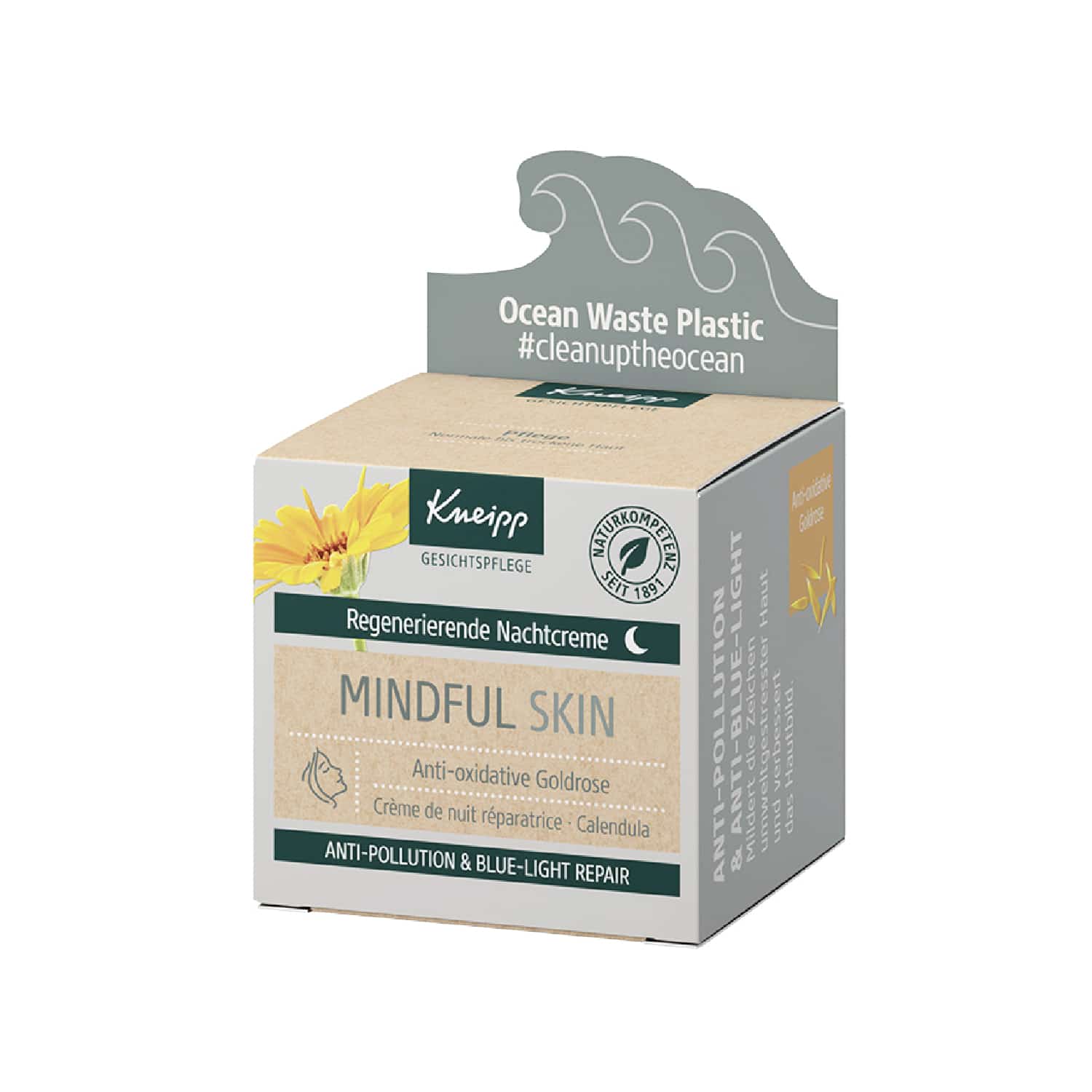 KNEIPP MINDFUL SKIN NACHTCREM, 50ML PK