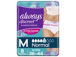 ALWAYS DISCREET PANTS NORM. M, 8ST PK