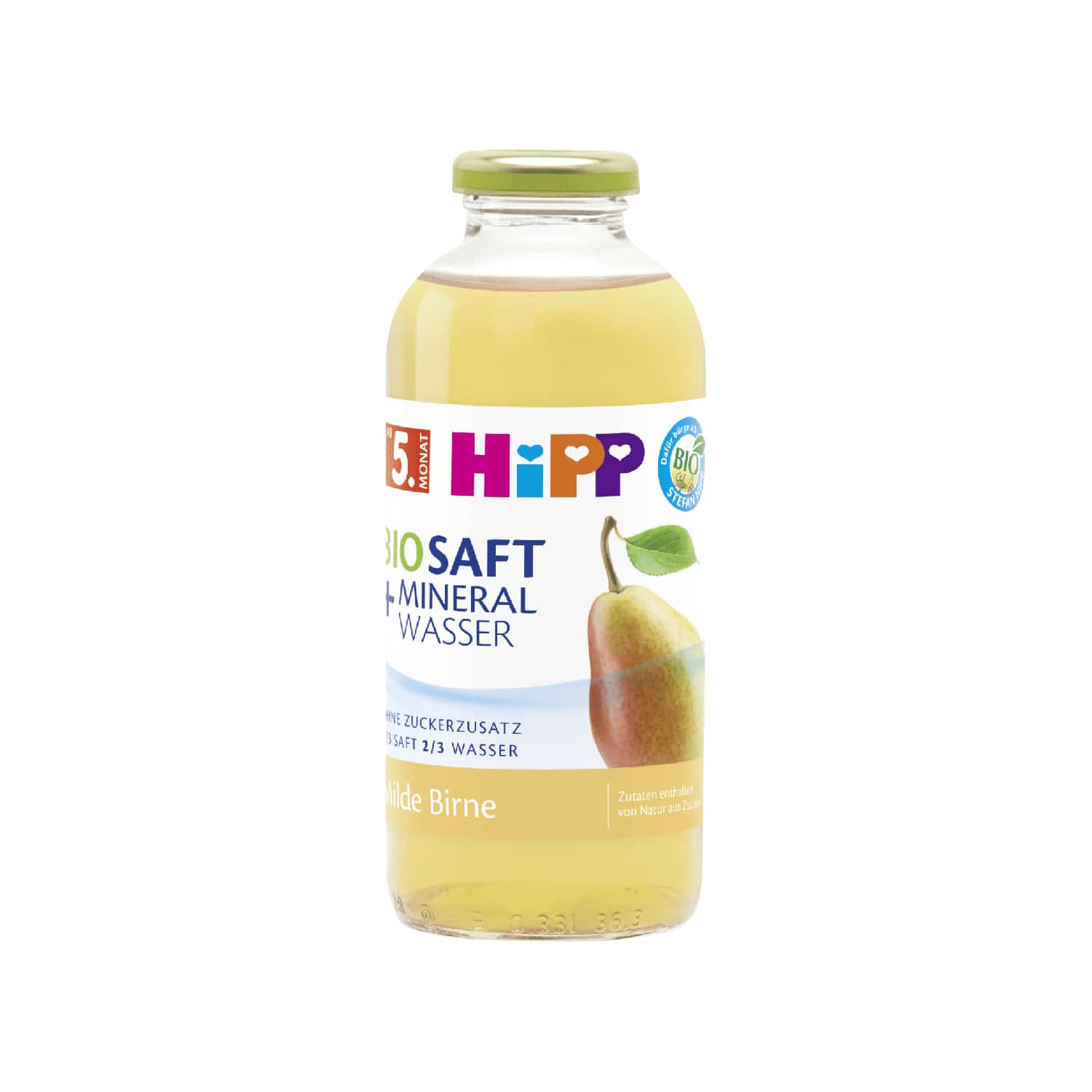 HIPP 8166 MILDE BIRNE 5 M, 500ML FL
