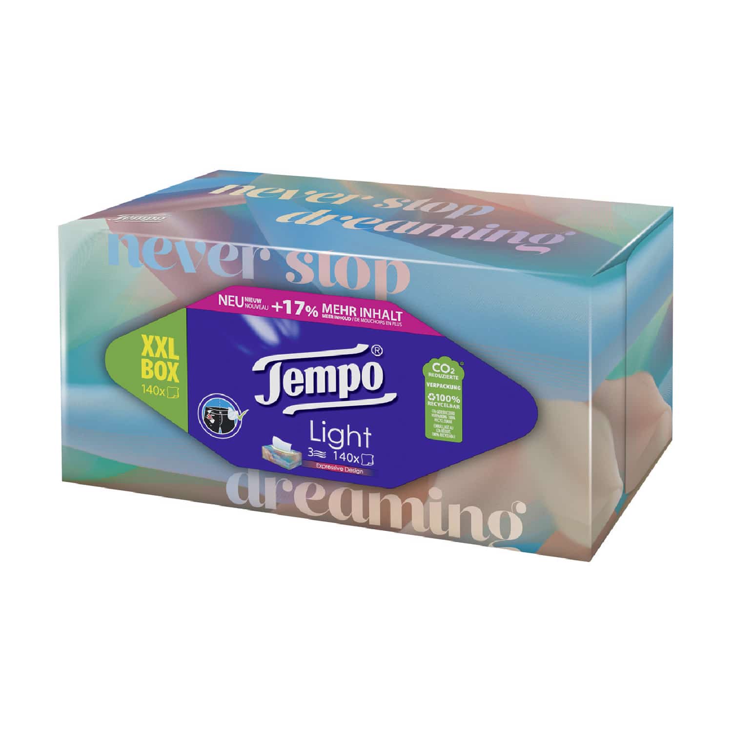 TEMPO TATUE XXL LIGHT BOX, 140ST BX