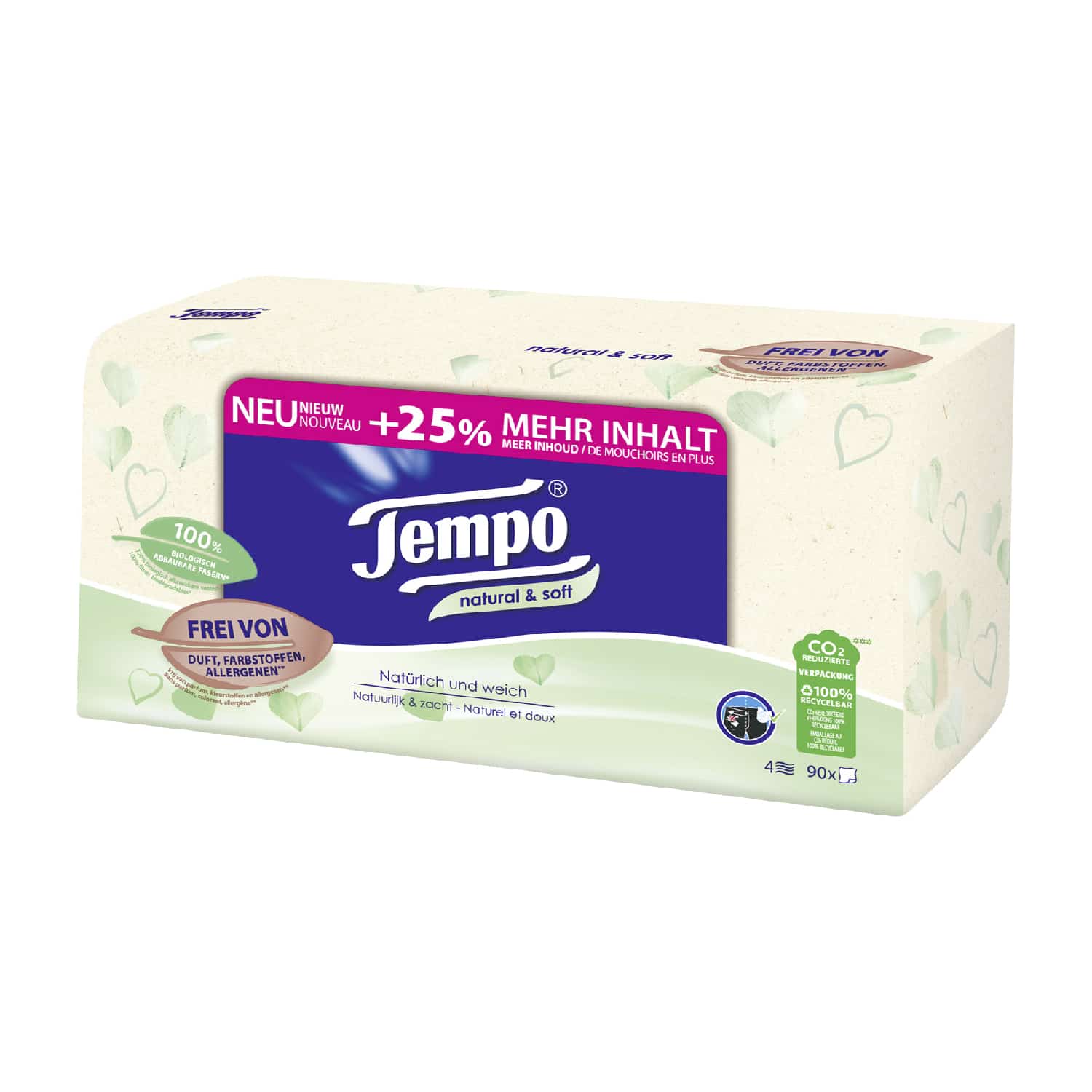 TEMPO TATUE NATURAL&SOFT 90, 90ST KI