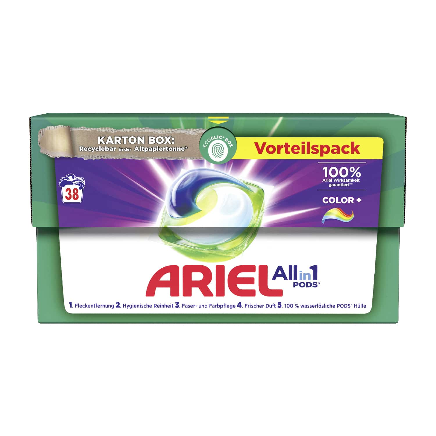 ARIEL ALL-IN-1 PODS COL 38WL, 999,4G K