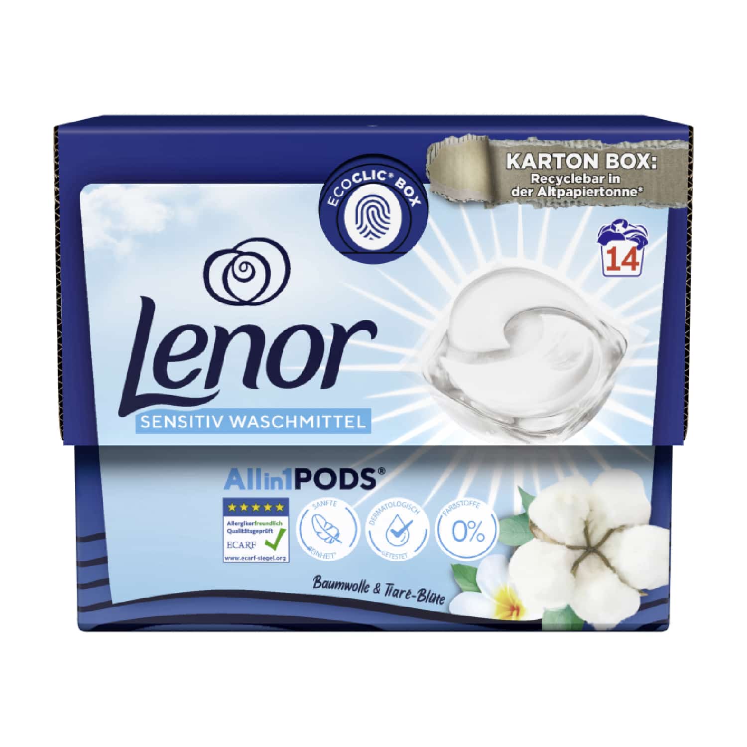 LENOR ALL-IN-1 PODS SEN 14WL, 333,2G K