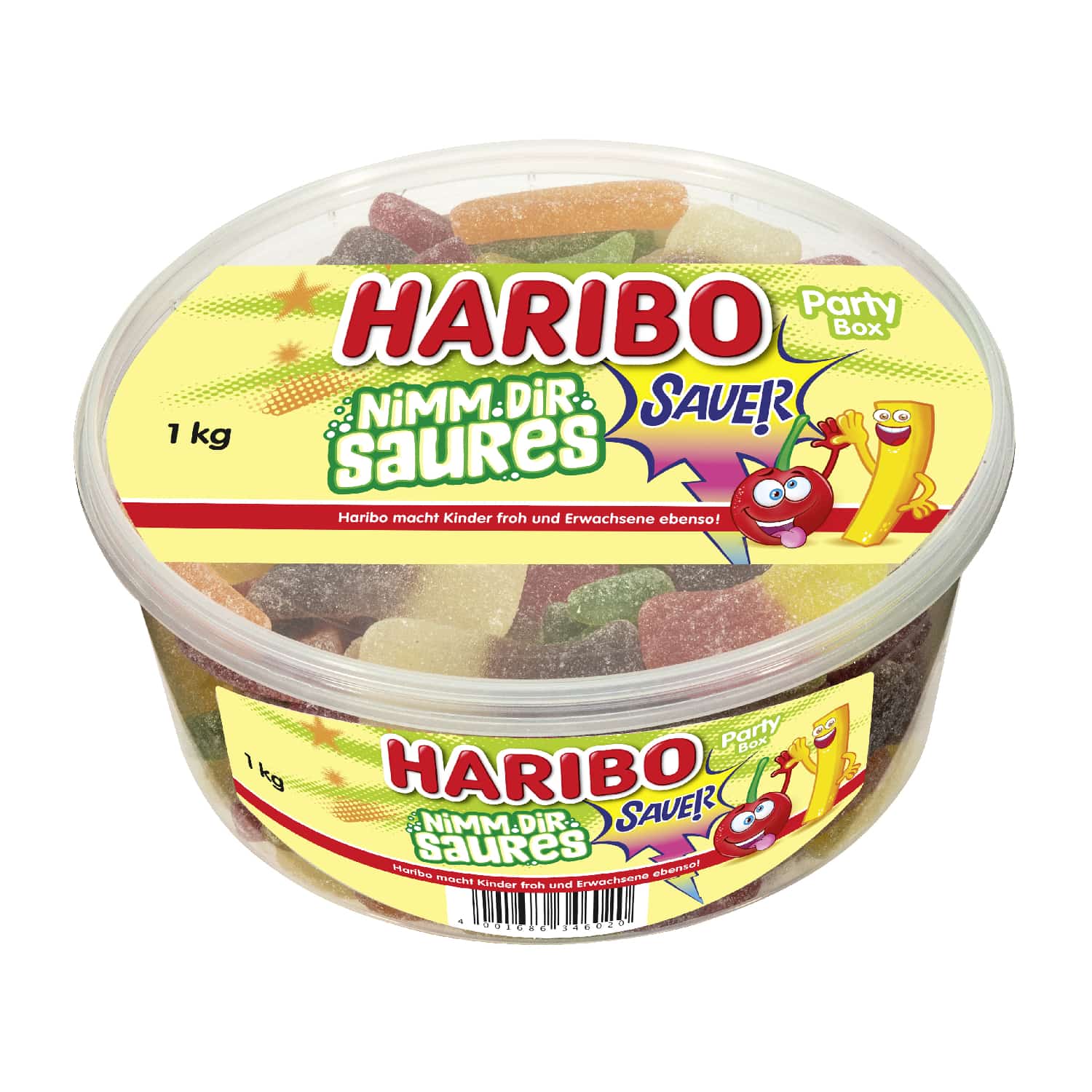 HARIBO NIMM DIR SAURES, 1KG DS
