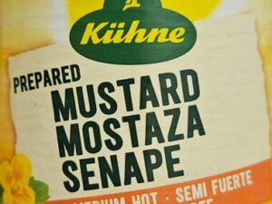 Kuehne Senf Mittelscharf 250 g Gl