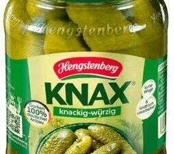 Hengstenberg Knax Knackig&Wuerzig 670 g Gl