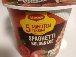 Maggi 5 Minut Spaghetti Bolognese 60 g Be
