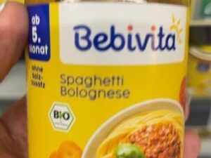 Bebda15006 Spaghetti Bolognese 5M 190 g Gl