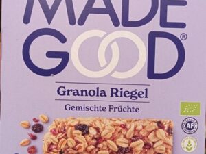 Madegood Muesliriegel Beeren 6X24 g Pk