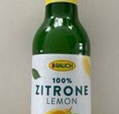 Ew Rauch Zitronensaft 100 % 0,25 l Fl