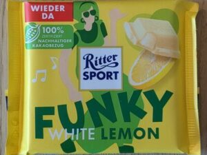 Ritter Sport Funky White Lemon 100 g Tf