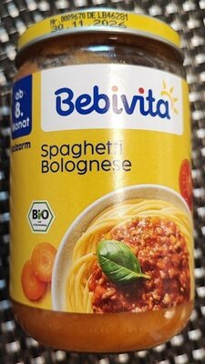Bebda15606 Spaghetti Bolognese 8M 220 g Gl