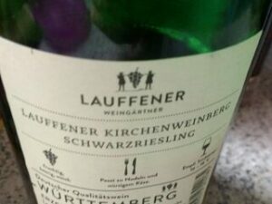 Wuerttb.qw Lauff.kirchwb.schw.ri. 1 l Fl