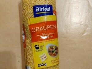 Birkel'sNo.1 Eiernudeln Graupen 250 g