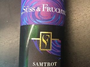 Wuerttb.qw Suess&Fruchtig Samtrot 0,75 l Fl