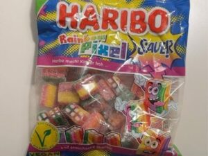 Haribo Rainbow Pixel Veggie 160 g Bt