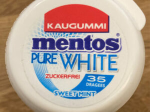 Mentos Pure White 70 g Ds